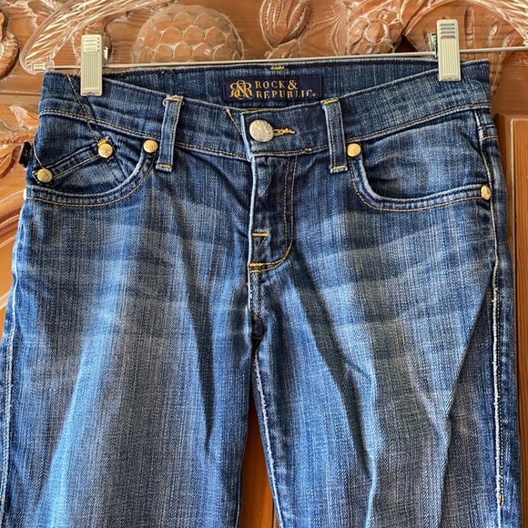Rock and Republic boot cut jeans size 24 - Picture 5 of 5